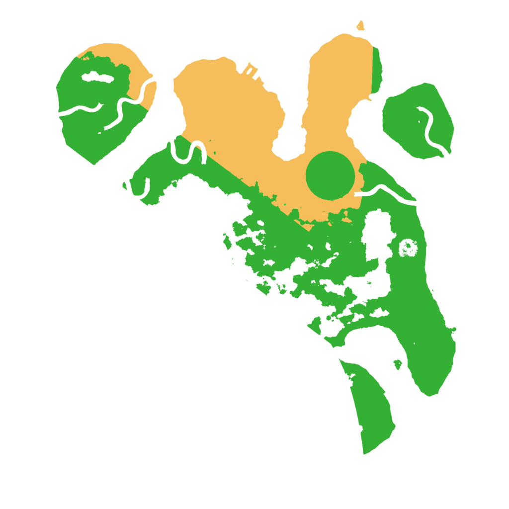 Biome Rust Map: Procedural Map, Size: 2750, Seed: 3425