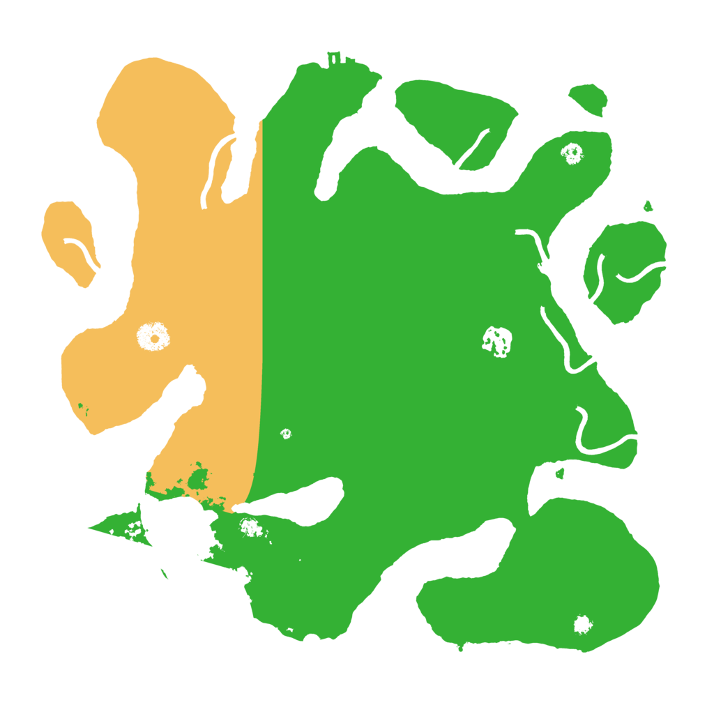 Biome Rust Map: Procedural Map, Size: 3483, Seed: 2147483647