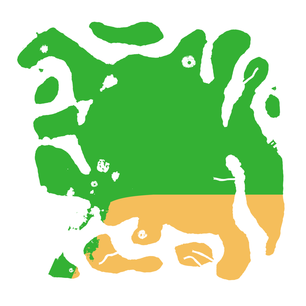 Biome Rust Map: Procedural Map, Size: 3600, Seed: 1386190488