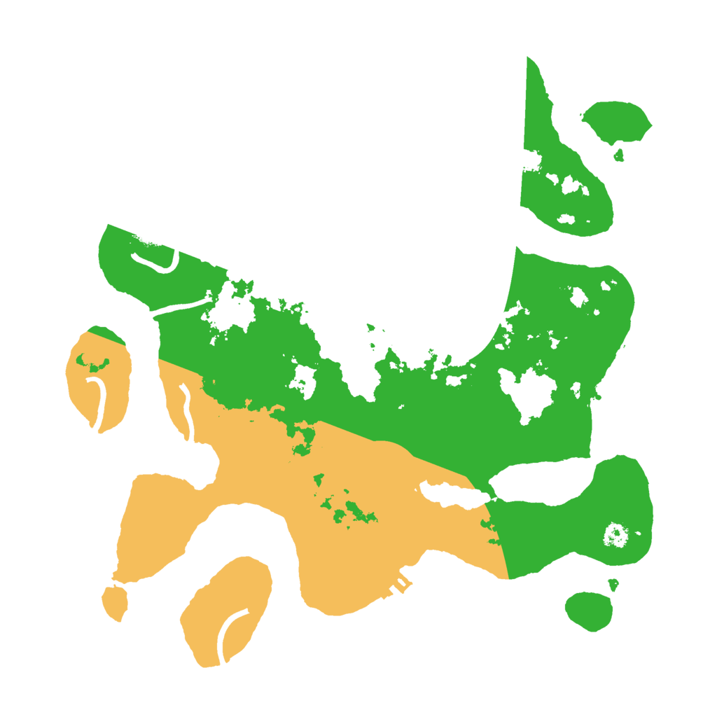 Biome Rust Map: Procedural Map, Size: 3000, Seed: 271531