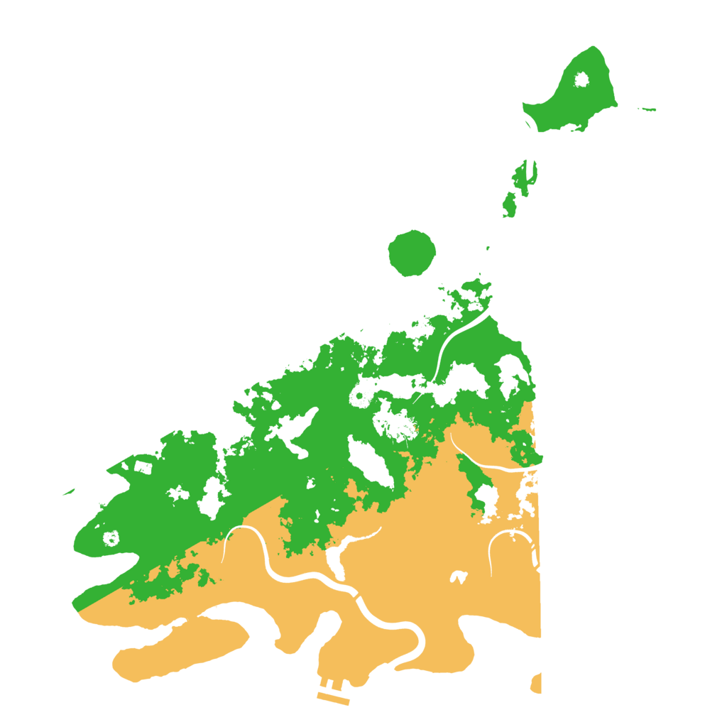 Biome Rust Map: Procedural Map, Size: 4500, Seed: 903