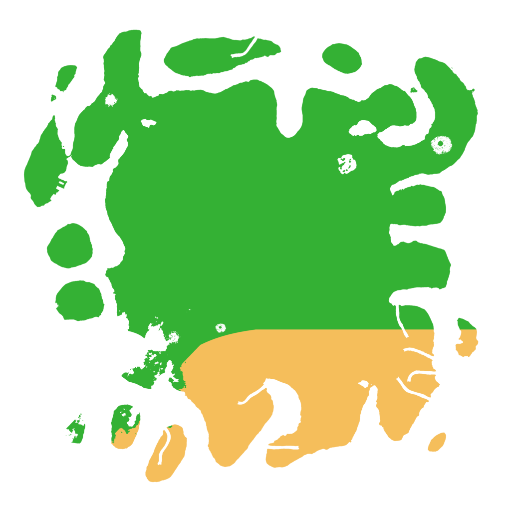 Biome Rust Map: Procedural Map, Size: 4000, Seed: 310297