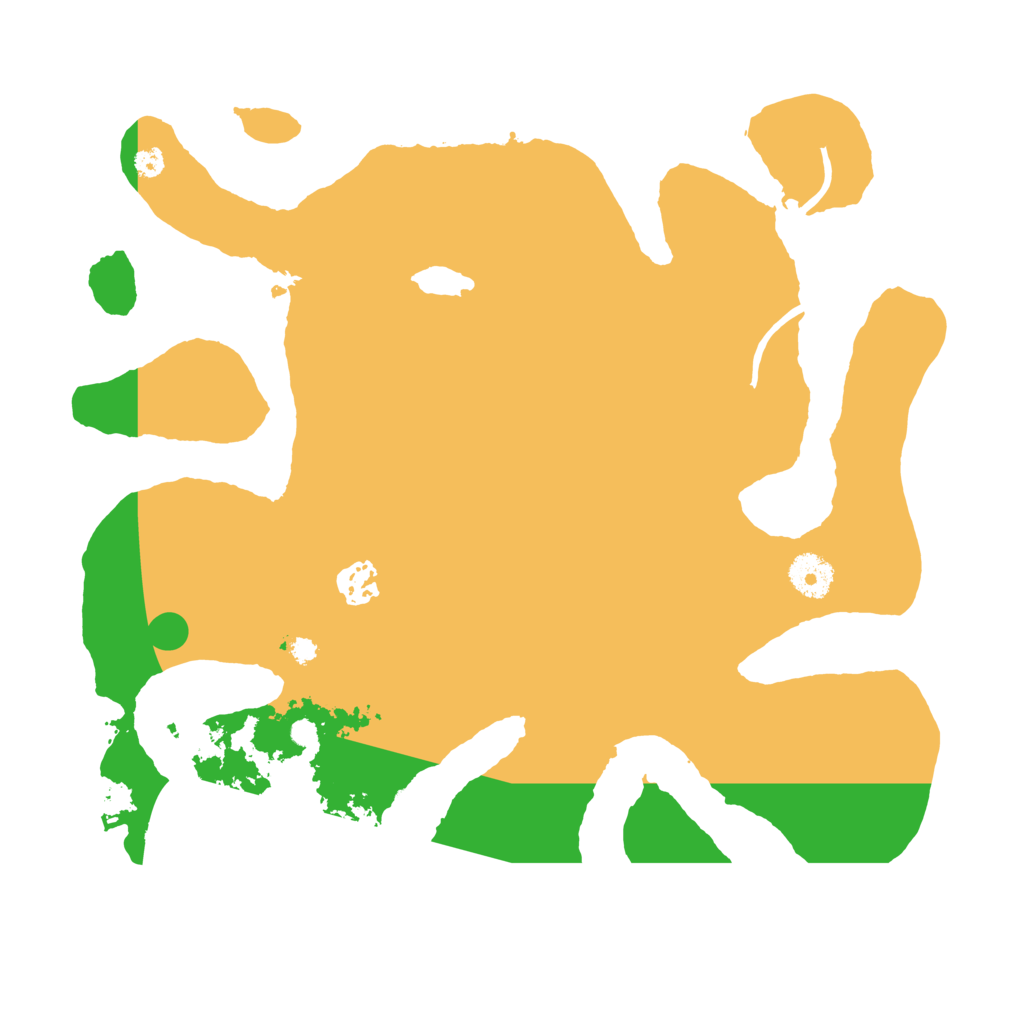 Biome Rust Map: Procedural Map, Size: 3550, Seed: 158161