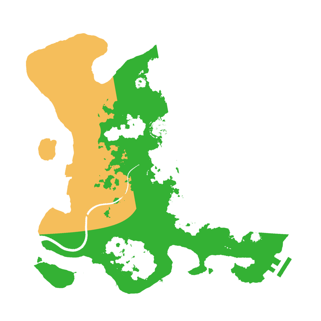 Biome Rust Map: Procedural Map, Size: 3000, Seed: 935675923