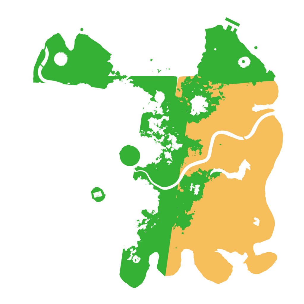 Biome Rust Map: Procedural Map, Size: 4000, Seed: 862826