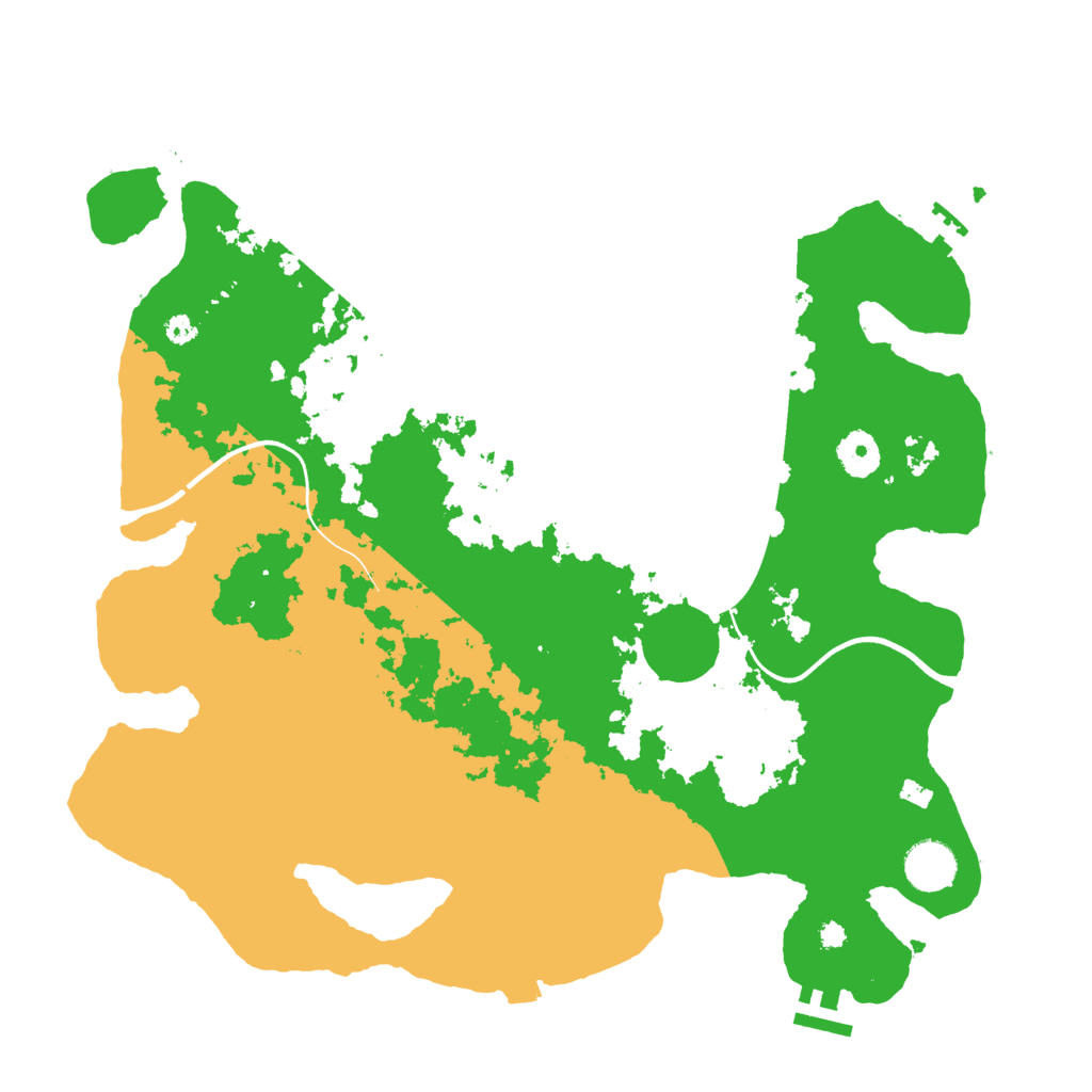 Biome Rust Map: Procedural Map, Size: 3750, Seed: 3115968