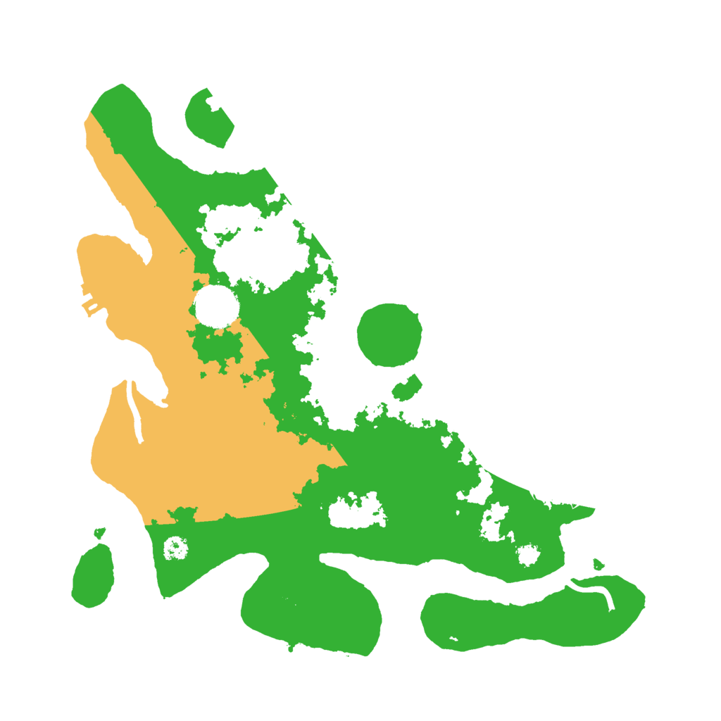 Biome Rust Map: Procedural Map, Size: 3000, Seed: 689541