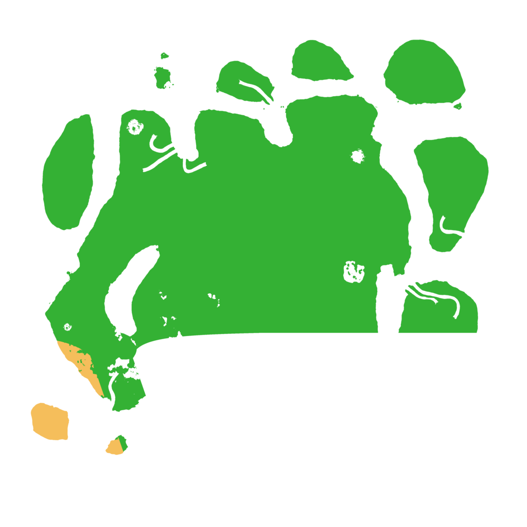 Biome Rust Map: Procedural Map, Size: 3550, Seed: 765914