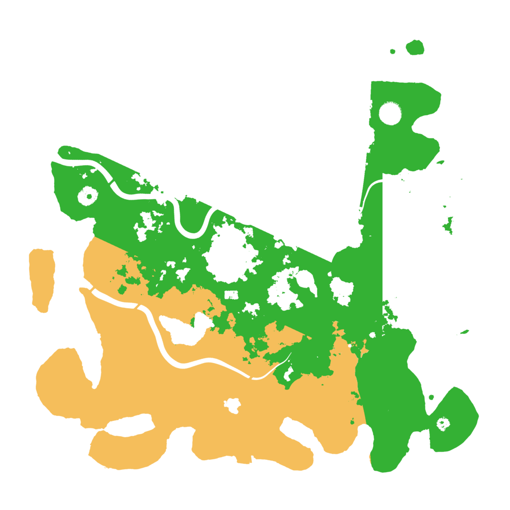 Biome Rust Map: Procedural Map, Size: 4000, Seed: 77677
