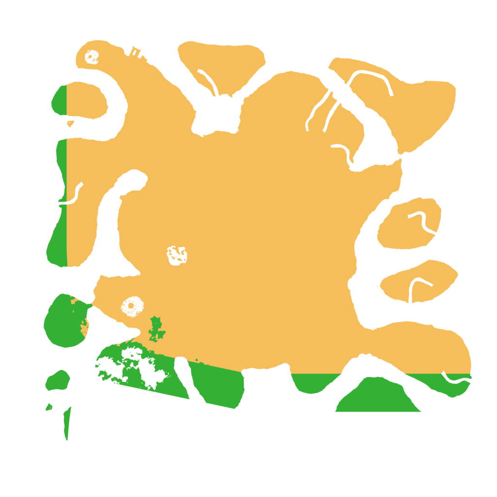 Biome Rust Map: Procedural Map, Size: 3550, Seed: 633338