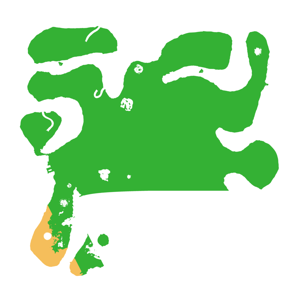 Biome Rust Map: Procedural Map, Size: 3550, Seed: 646679