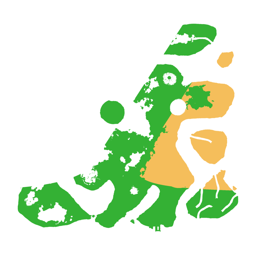 Biome Rust Map: Procedural Map, Size: 3000, Seed: 828174