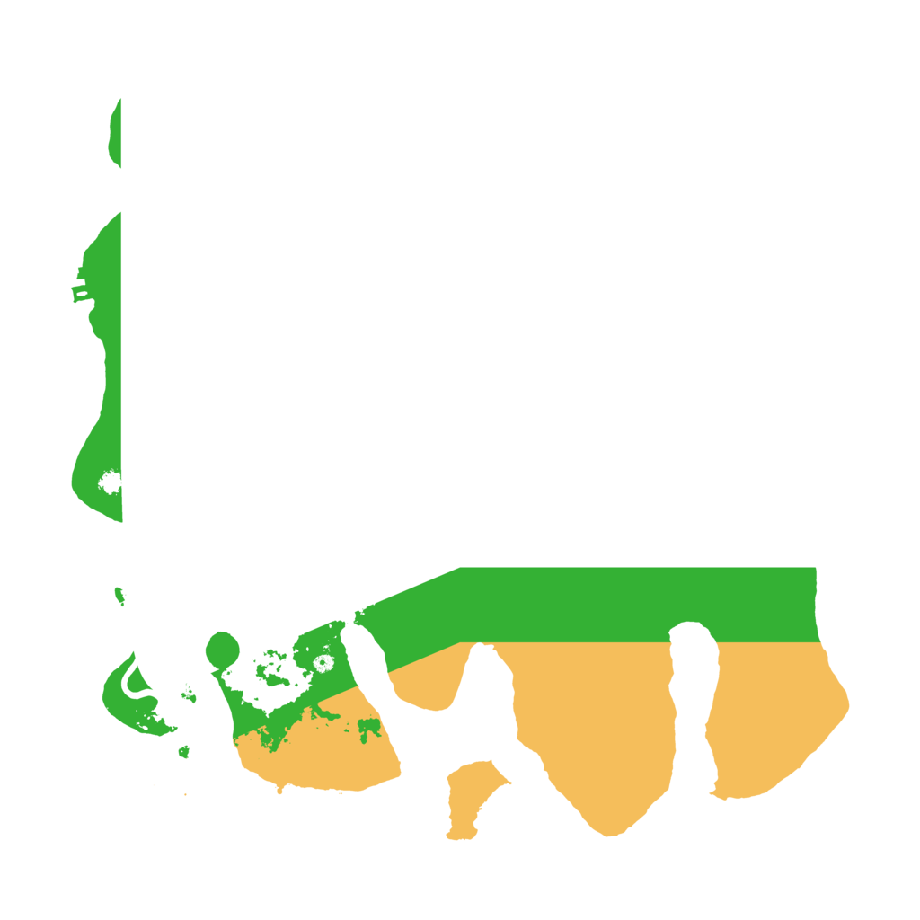 Biome Rust Map: Procedural Map, Size: 3600, Seed: 835661651