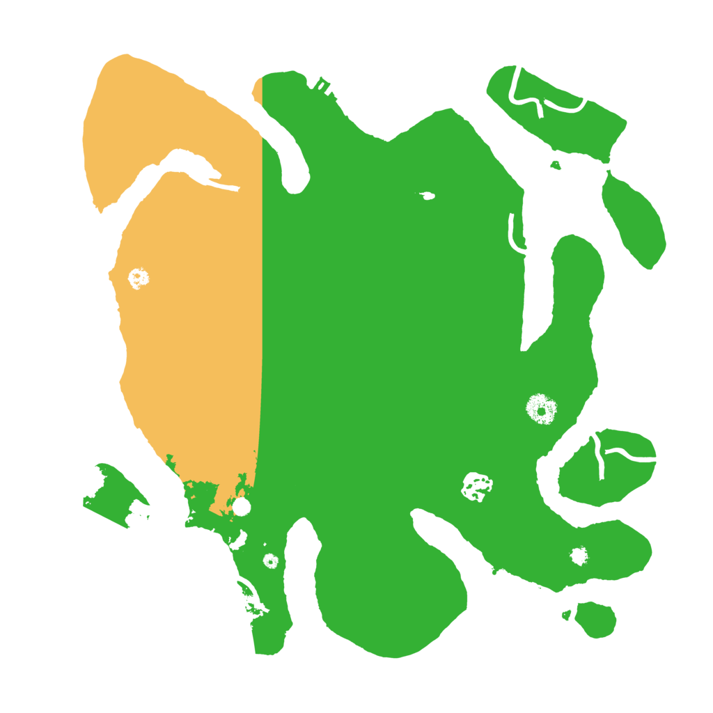 Biome Rust Map: Procedural Map, Size: 3550, Seed: 605639