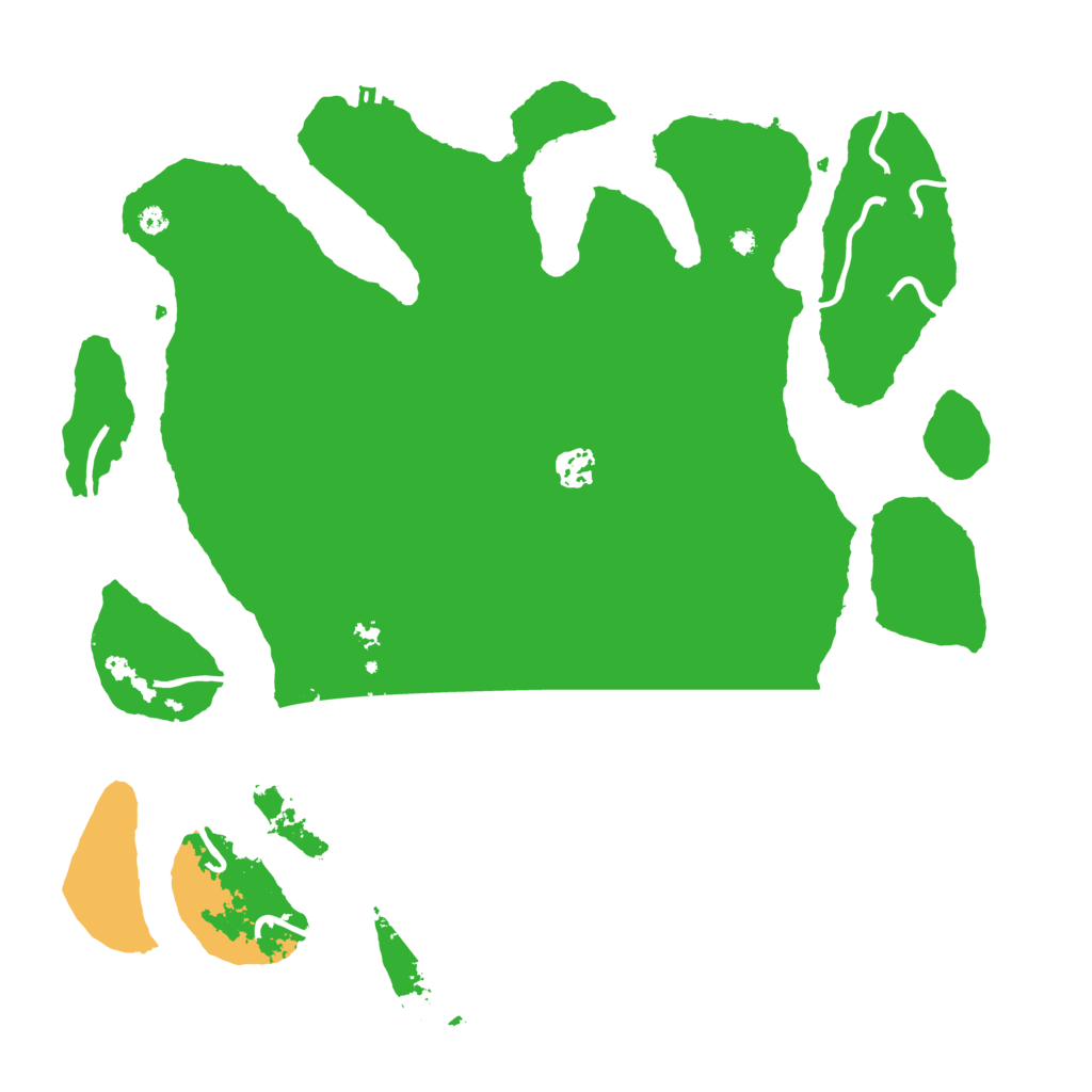 Biome Rust Map: Procedural Map, Size: 4000, Seed: 651419