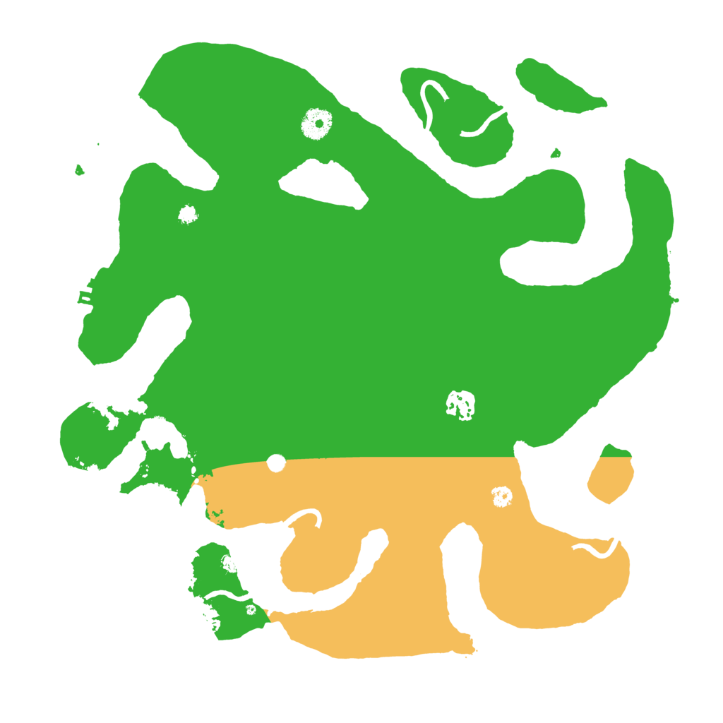 Biome Rust Map: Procedural Map, Size: 3550, Seed: 12507