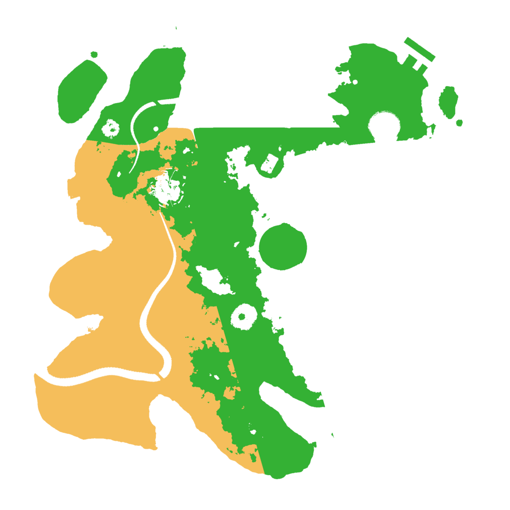 Biome Rust Map: Procedural Map, Size: 3000, Seed: 900547912