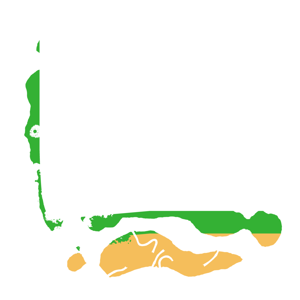 Biome Rust Map: Procedural Map, Size: 3550, Seed: 616954