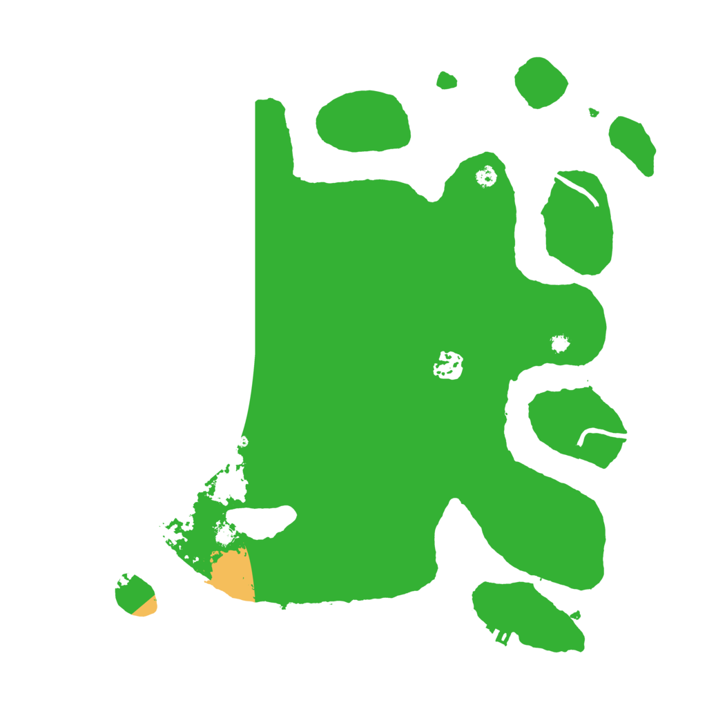 Biome Rust Map: Procedural Map, Size: 3550, Seed: 694478