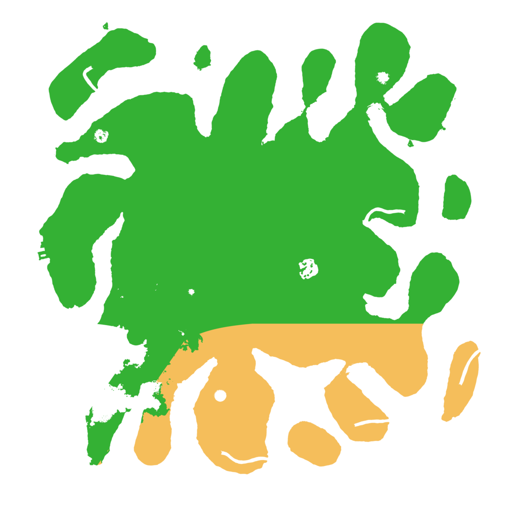 Biome Rust Map: Procedural Map, Size: 3800, Seed: 683382795