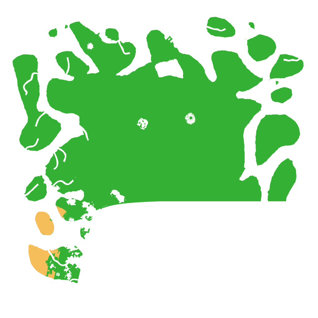 Biome Rust Map: Procedural Map, Size: 4500, Seed: 3956893