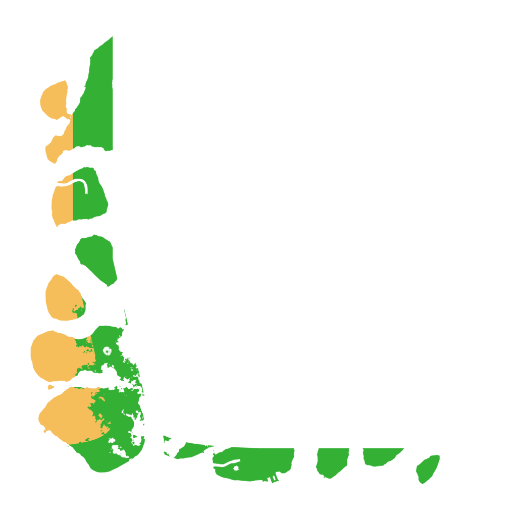 Biome Rust Map: Procedural Map, Size: 4500, Seed: 242467