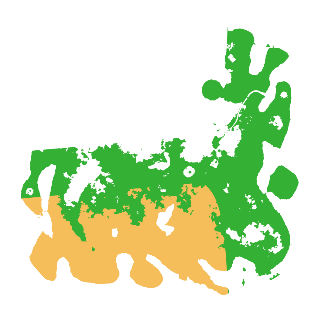 Biome Rust Map: Procedural Map, Size: 4250, Seed: 49290266
