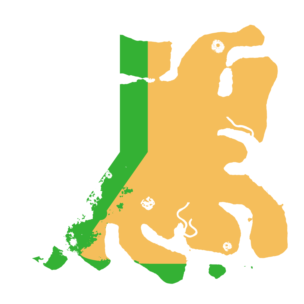 Biome Rust Map: Procedural Map, Size: 3550, Seed: 47159