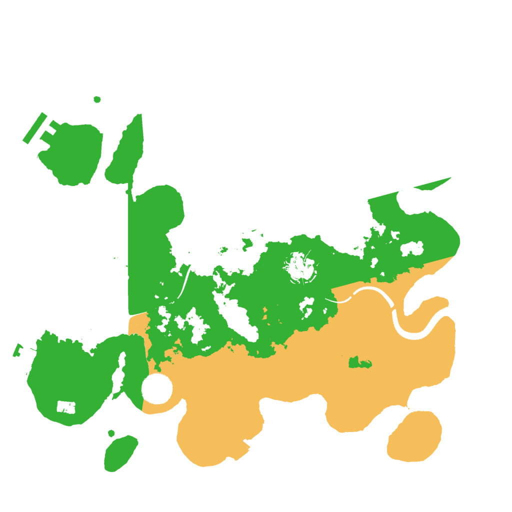 Biome Rust Map: Procedural Map, Size: 3000, Seed: 1503488169