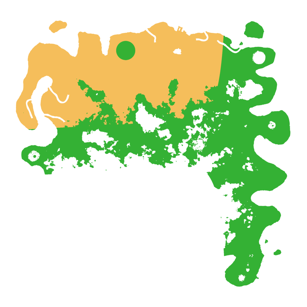 Biome Rust Map: Procedural Map, Size: 4250, Seed: 1453