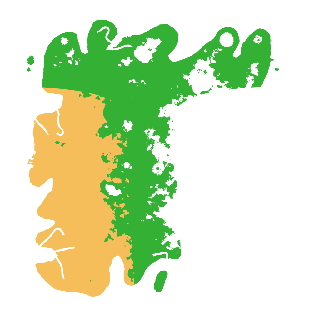 Biome Rust Map: Procedural Map, Size: 4000, Seed: 215205