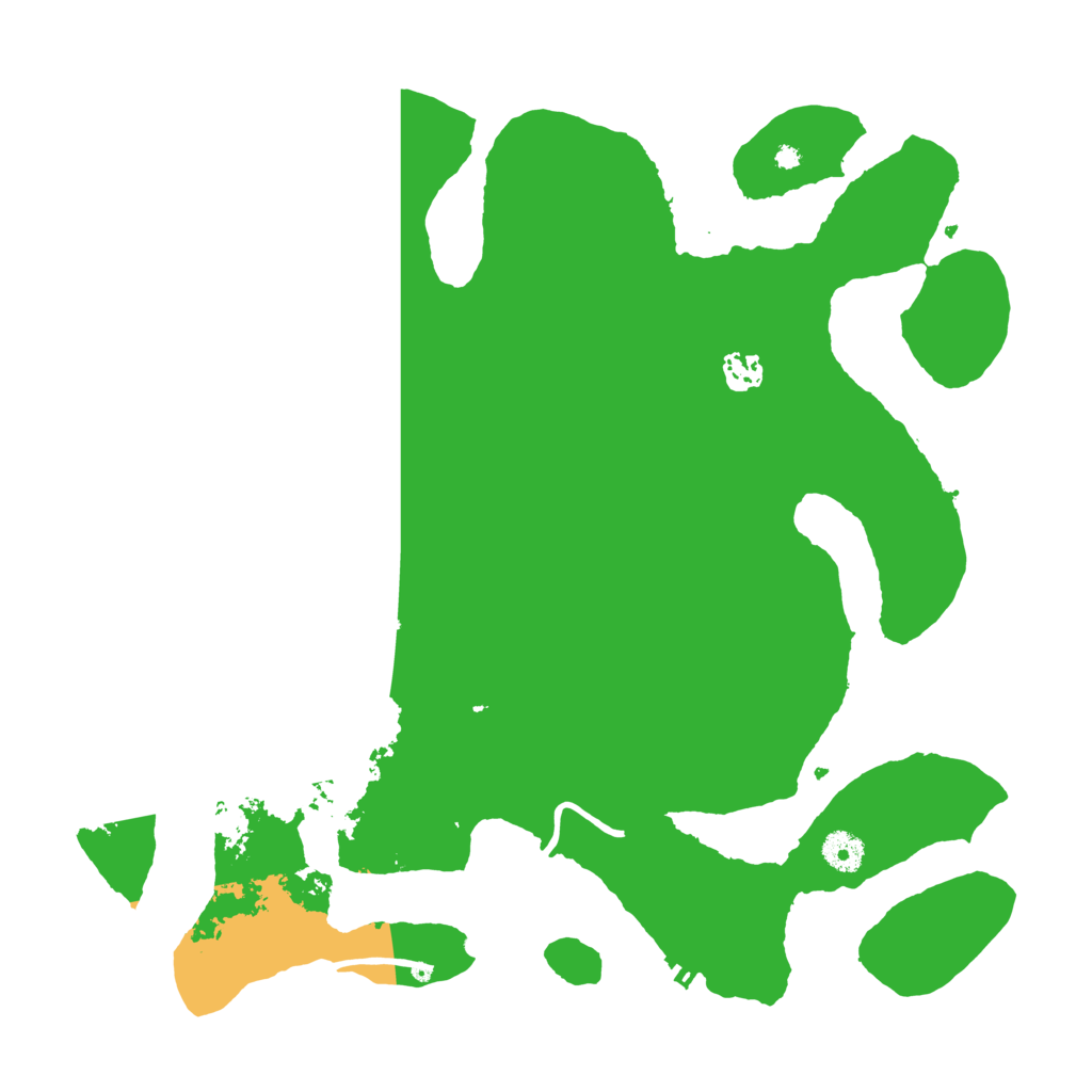 Biome Rust Map: Procedural Map, Size: 4000, Seed: 69421