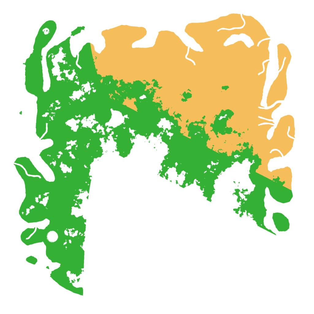 Biome Rust Map: Procedural Map, Size: 5000, Seed: 622948918