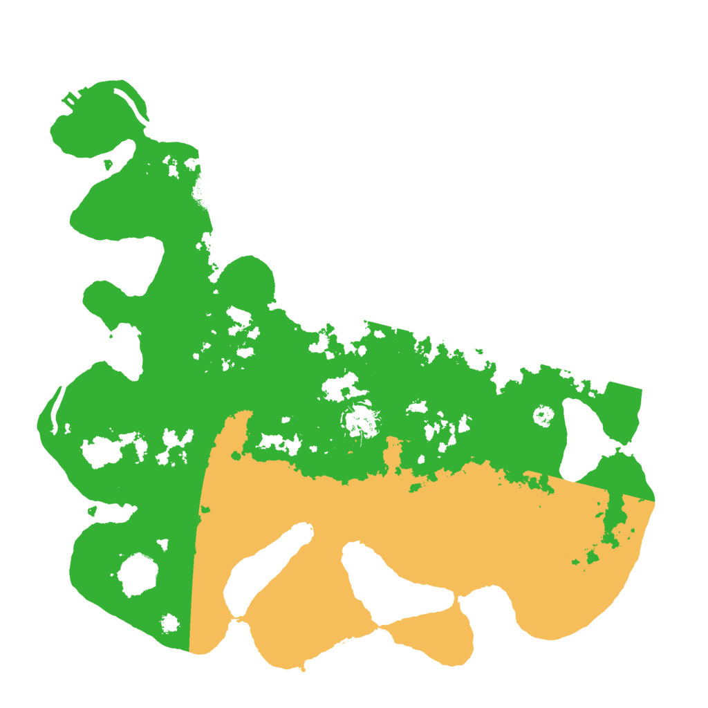 Biome Rust Map: Procedural Map, Size: 3500, Seed: 1795942