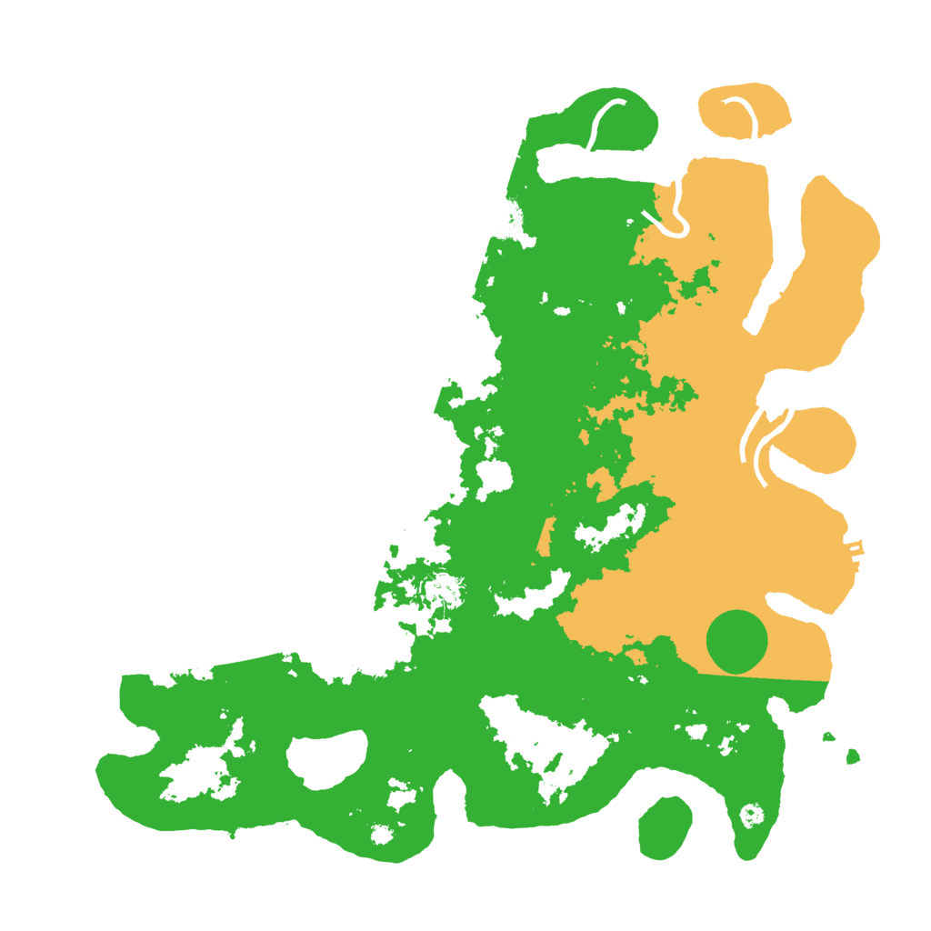 Biome Rust Map: Procedural Map, Size: 4000, Seed: 430712
