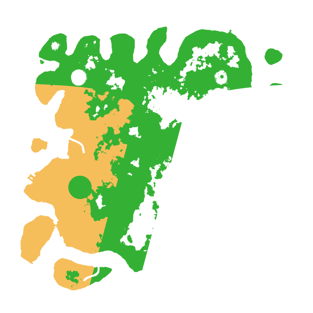 Biome Rust Map: Procedural Map, Size: 3550, Seed: 931292