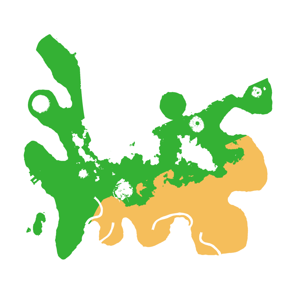 Biome Rust Map: Procedural Map, Size: 3000, Seed: 148433