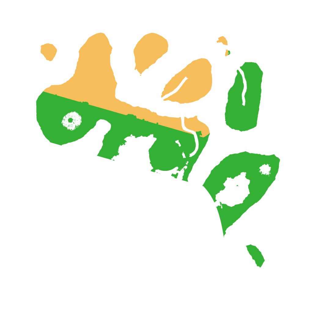 Biome Rust Map: Procedural Map, Size: 2582, Seed: 2147483647