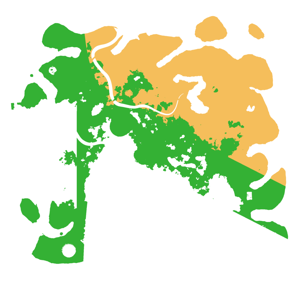 Biome Rust Map: Procedural Map, Size: 4000, Seed: 970911