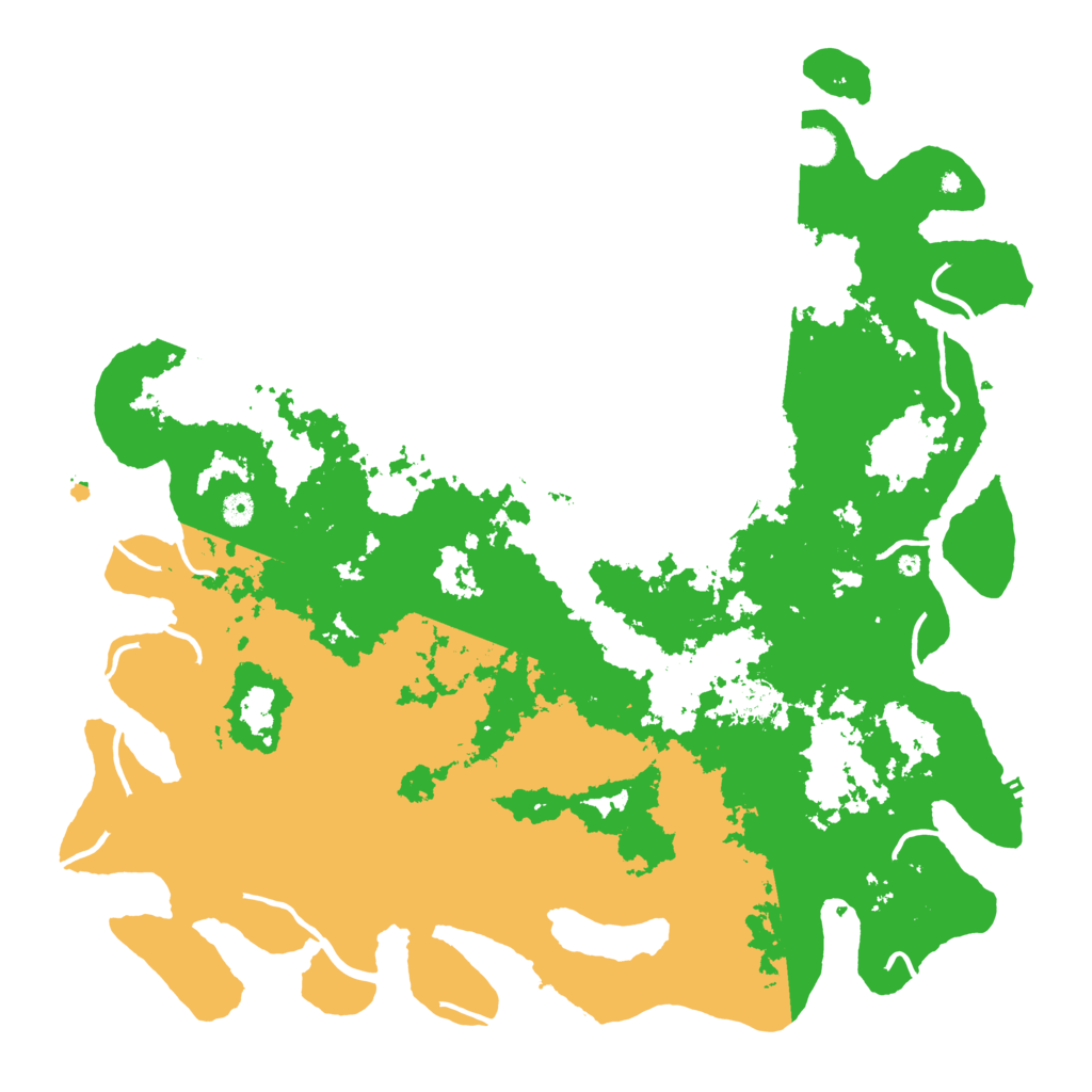 Biome Rust Map: Procedural Map, Size: 5000, Seed: 1539257344
