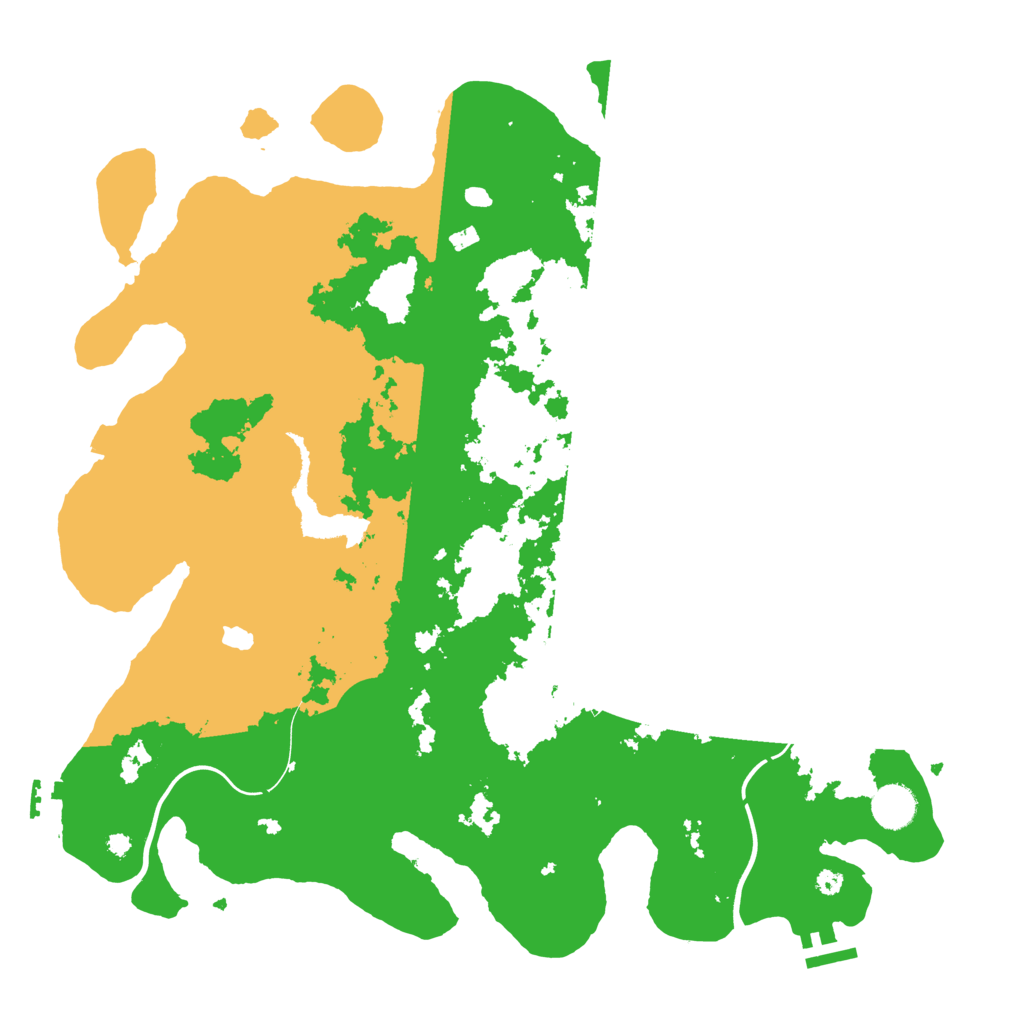 Biome Rust Map: Procedural Map, Size: 4000, Seed: 210053