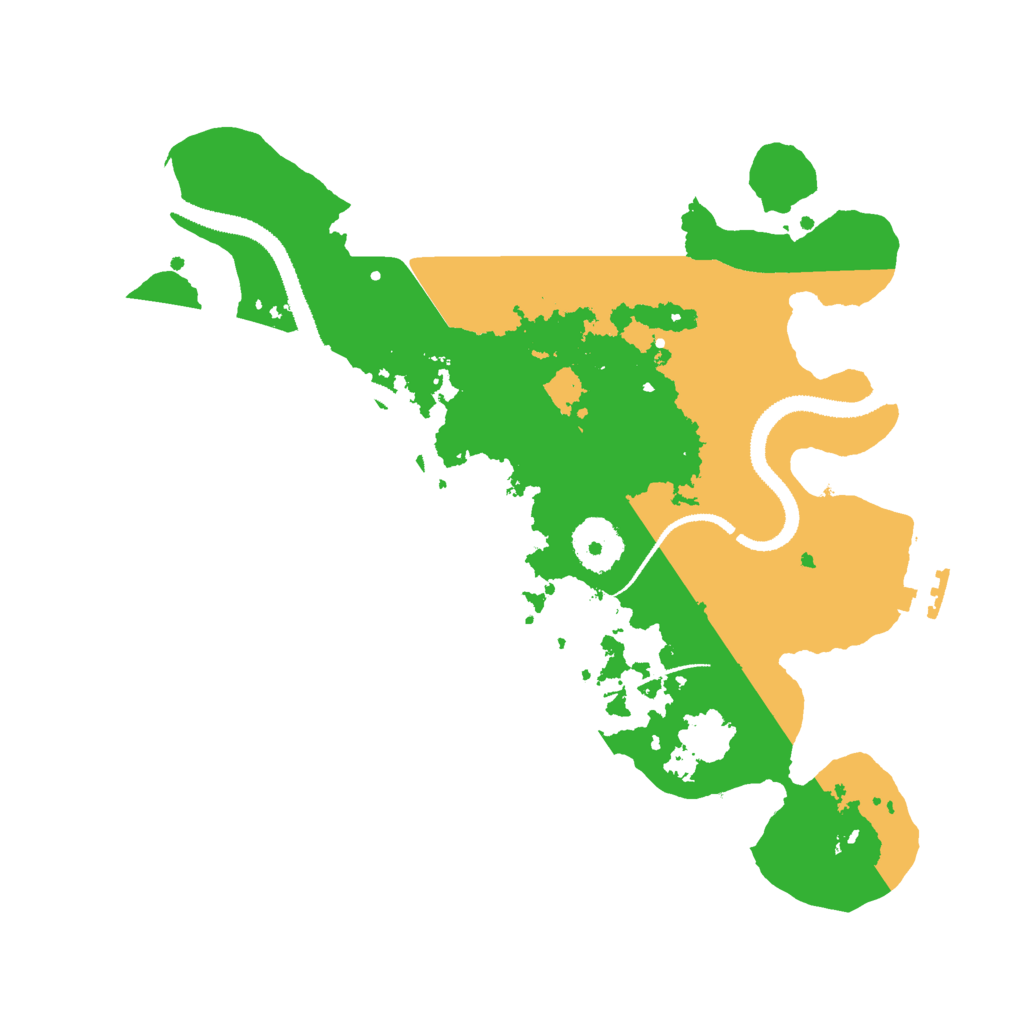 Biome Rust Map: Procedural Map, Size: 3000, Seed: 623421531