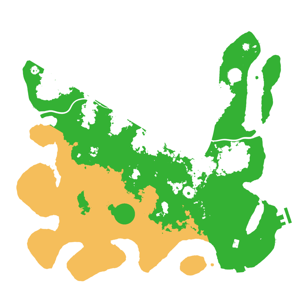 Biome Rust Map: Procedural Map, Size: 3800, Seed: 1846104670