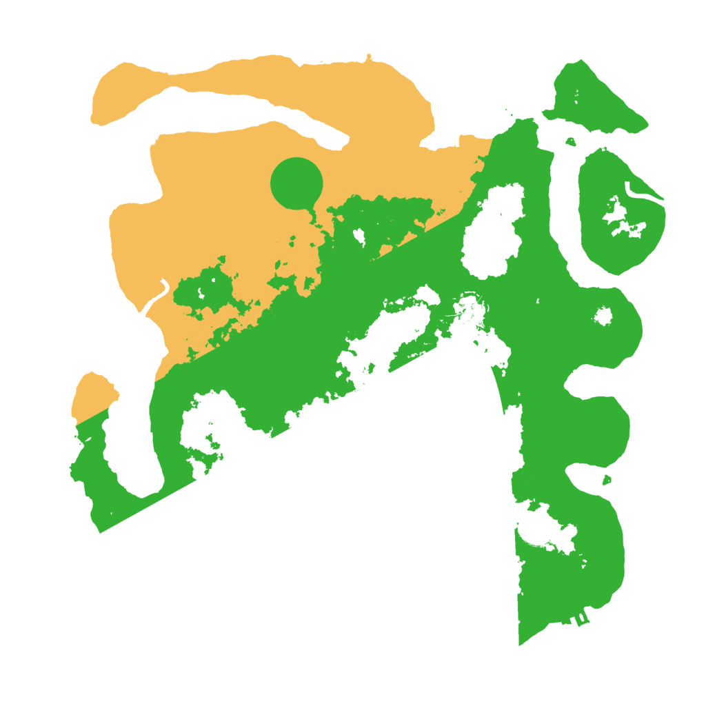 Biome Rust Map: Procedural Map, Size: 3550, Seed: 473301