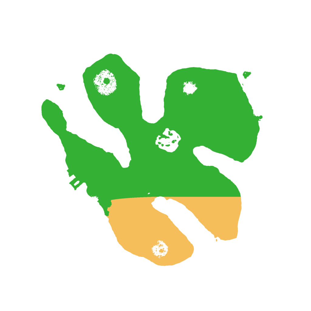 Biome Rust Map: Procedural Map, Size: 2000, Seed: 914124