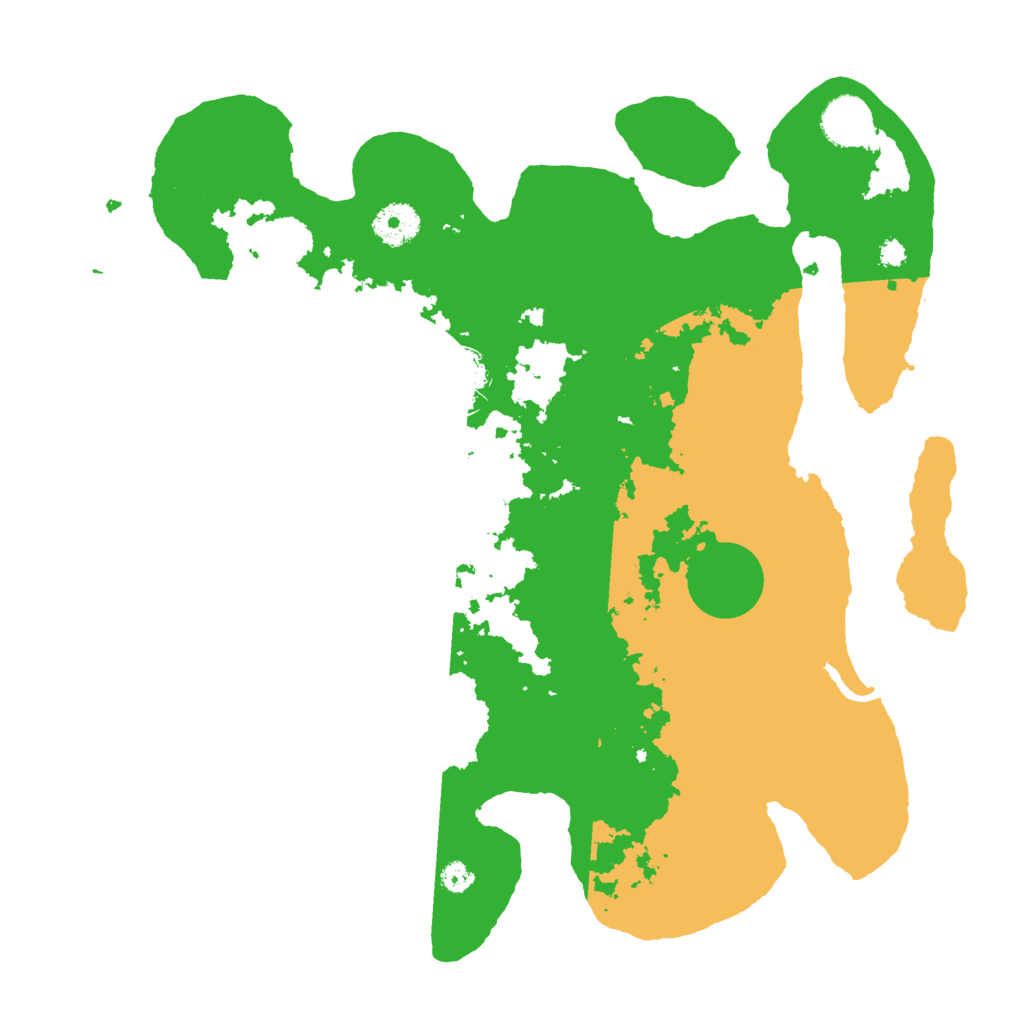 Biome Rust Map: Procedural Map, Size: 3550, Seed: 833664