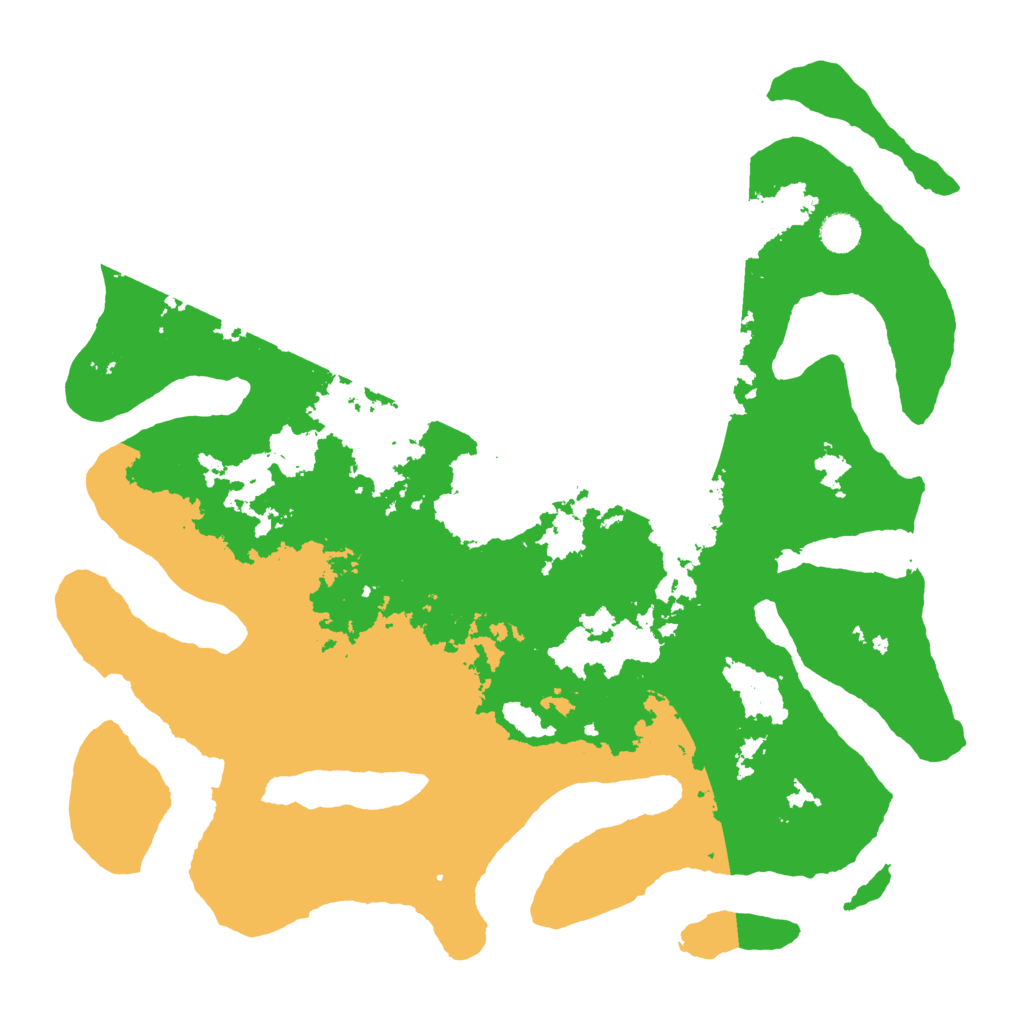 Biome Rust Map: Barren, Size: 4500, Seed: 1731688