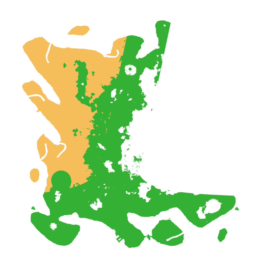 Biome Rust Map: Procedural Map, Size: 3550, Seed: 432941