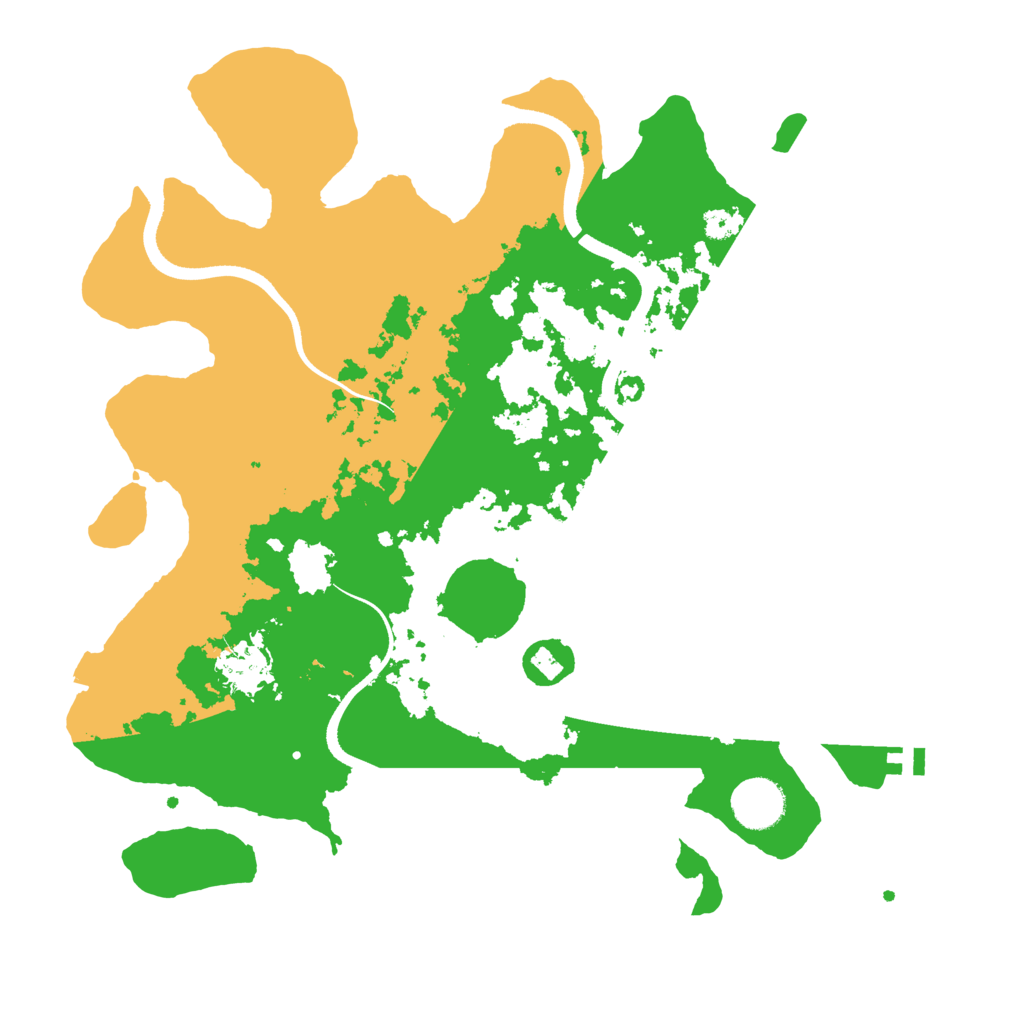 Biome Rust Map: Procedural Map, Size: 3550, Seed: 298212