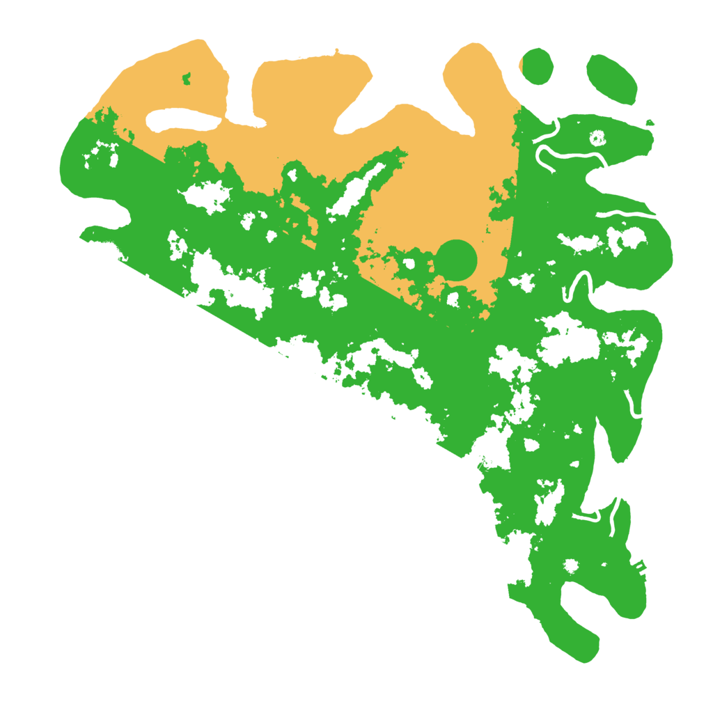 Biome Rust Map: Procedural Map, Size: 4500, Seed: 4277108